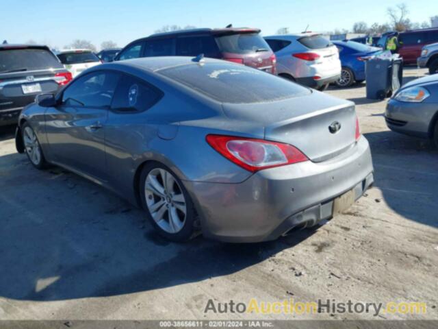 HYUNDAI GENESIS COUPE 3.8L, KMHHU6KH2AU034105