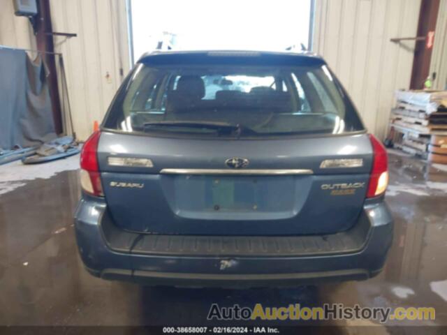 SUBARU OUTBACK 2.5I, 4S4BP61C186339175