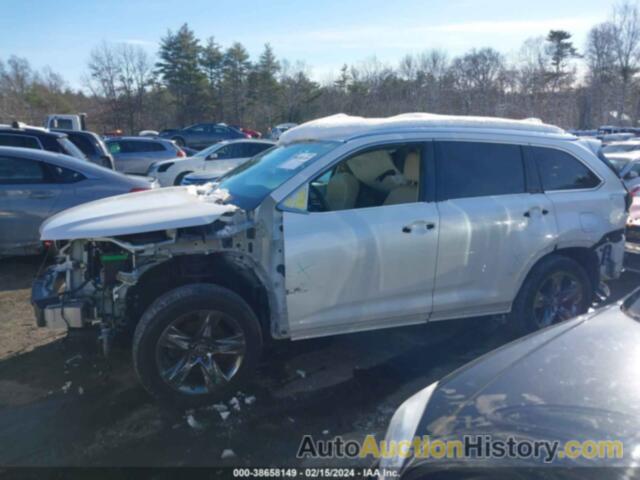 TOYOTA HIGHLANDER LIMITED/LTD PLATINUM, 5TDDZRFH1JS499284