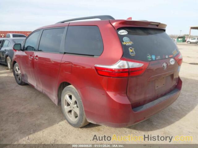 TOYOTA SIENNA LE 8 PASSENGER, 5TDKZ3DC4KS966596