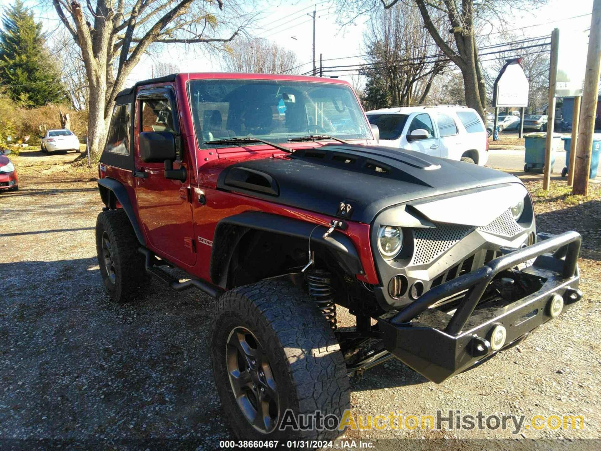 JEEP WRANGLER SPORT, 1C4AJWAG2DL575348