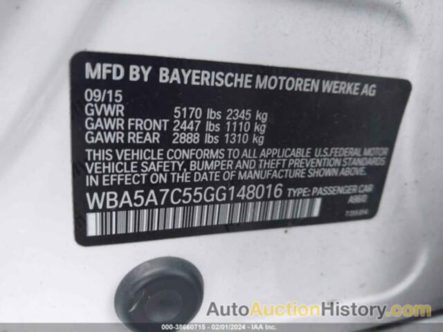 BMW 528 XI, WBA5A7C55GG148016