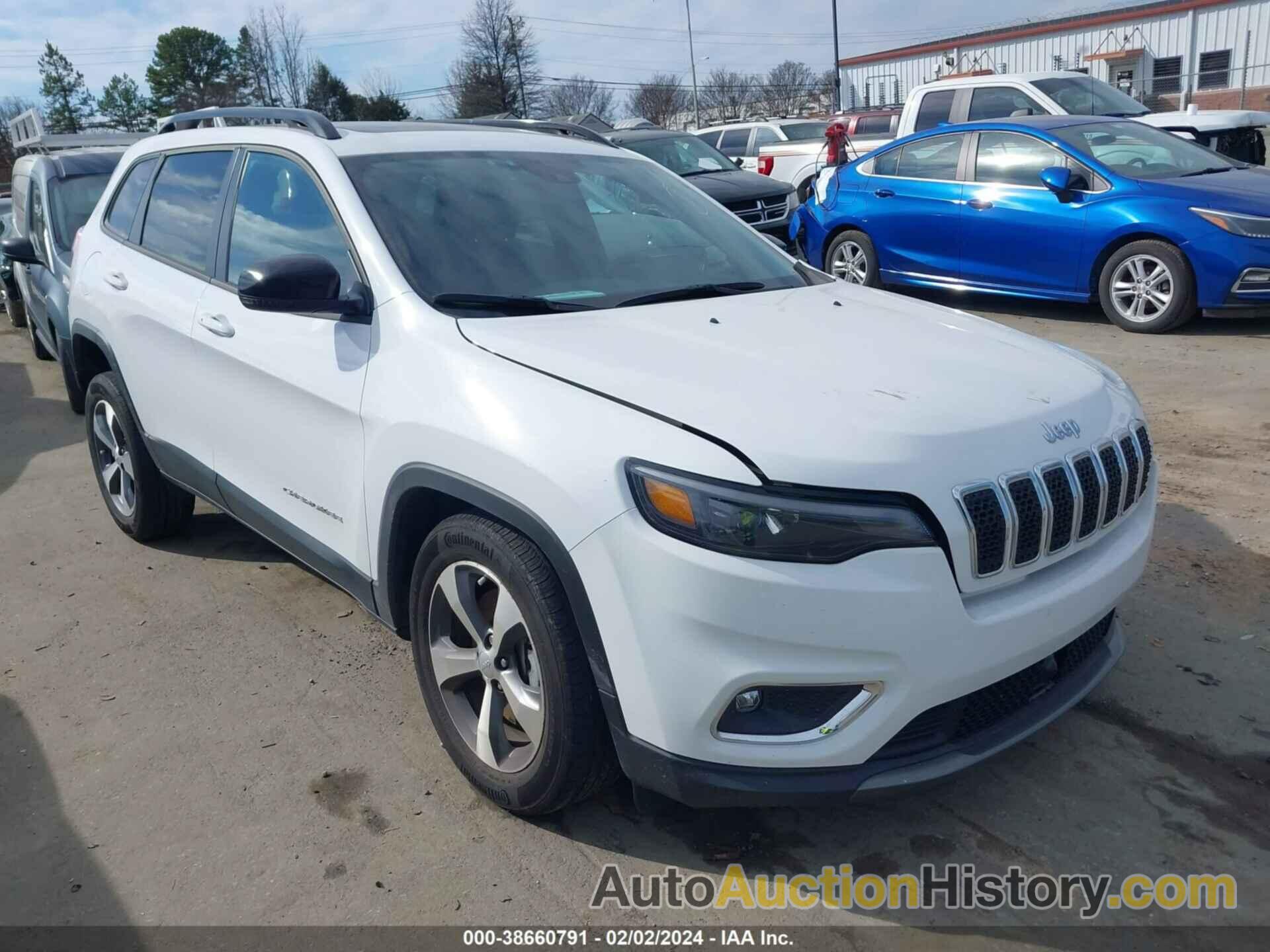 JEEP CHEROKEE LIMITED 4X4, 1C4PJMDN3ND527295