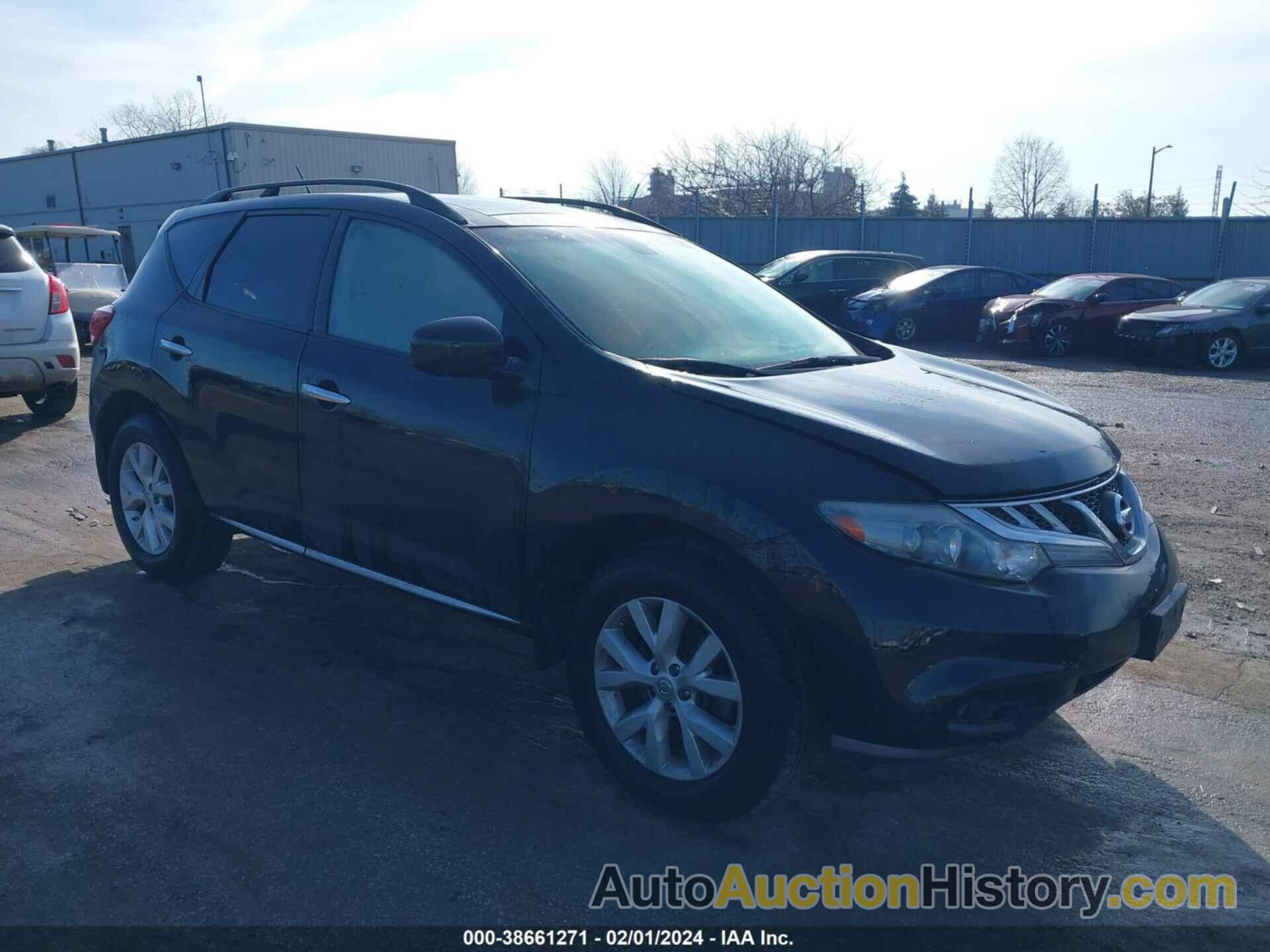 NISSAN MURANO SL, JN8AZ1MWXCW205927