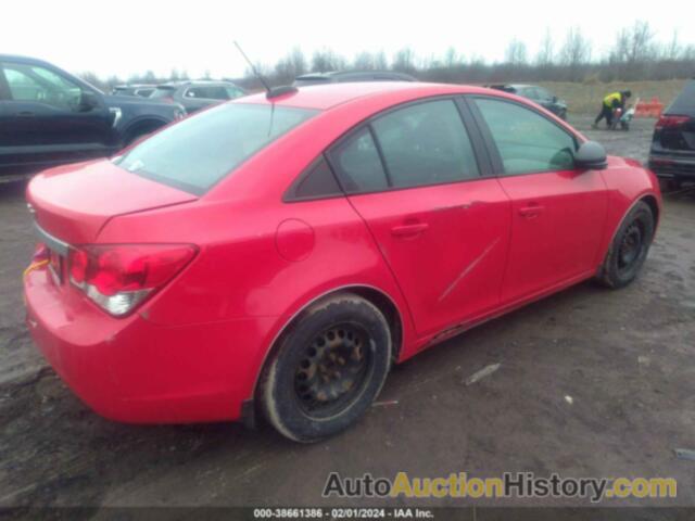 CHEVROLET CRUZE LS AUTO, 1G1PA5SG6F7177891