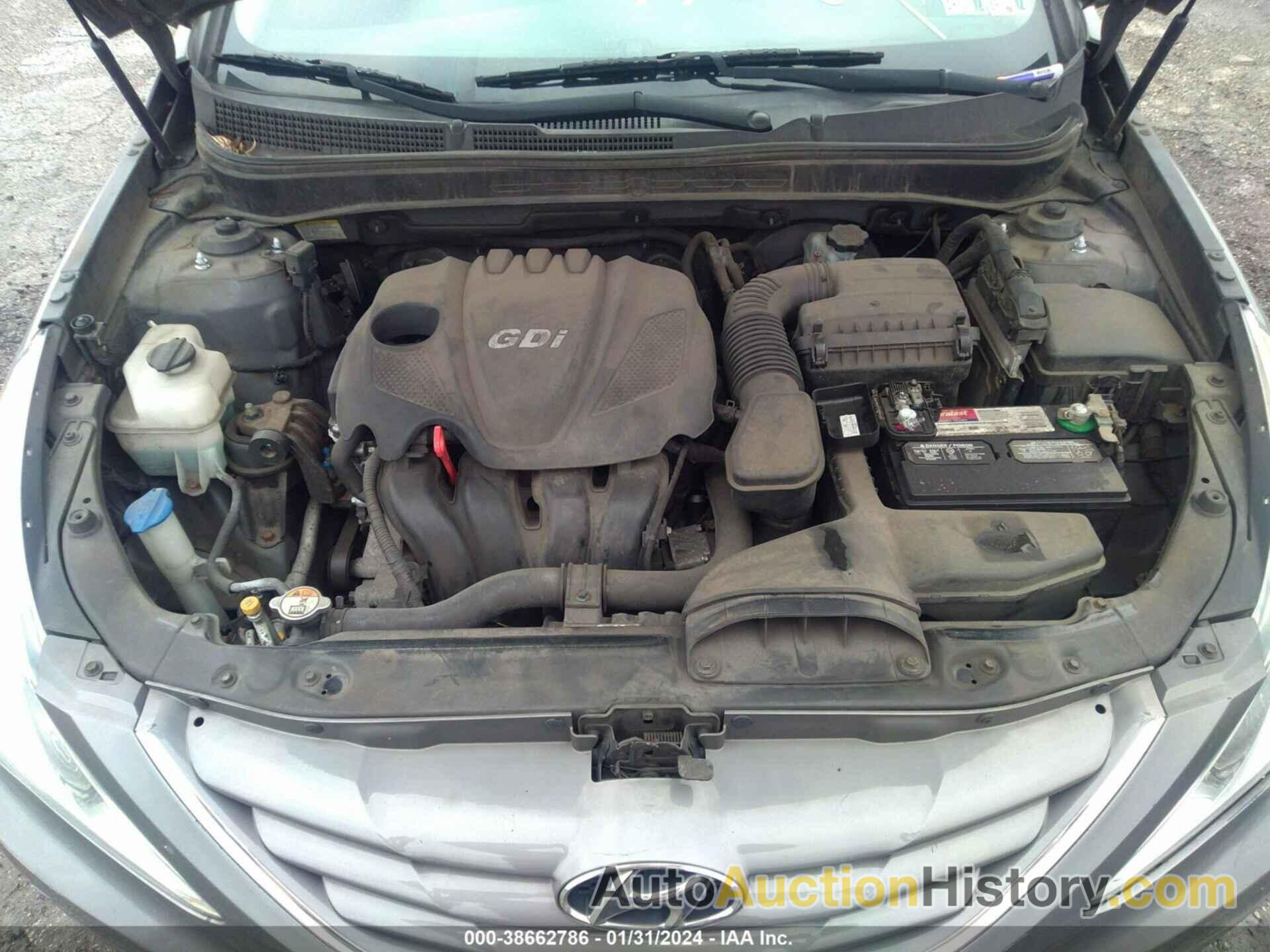 HYUNDAI SONATA GLS, 5NPEB4AC0DH604494