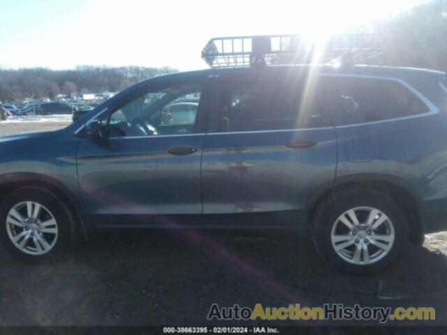 HONDA PILOT LX, 5FNYF6H17JB034652