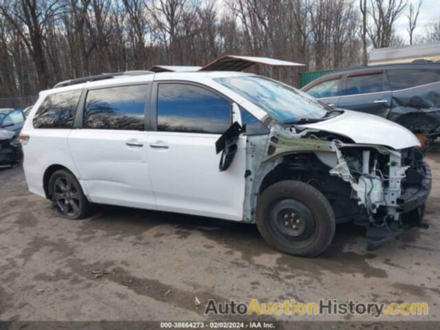 TOYOTA SIENNA SE 8 PASSENGER, 5TDXZ3DCXKS015728