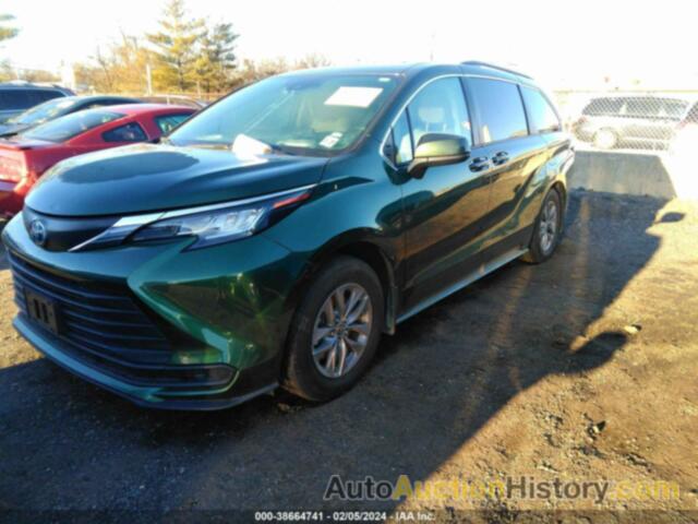 TOYOTA SIENNA LE, 5TDKSKFC2NS047499