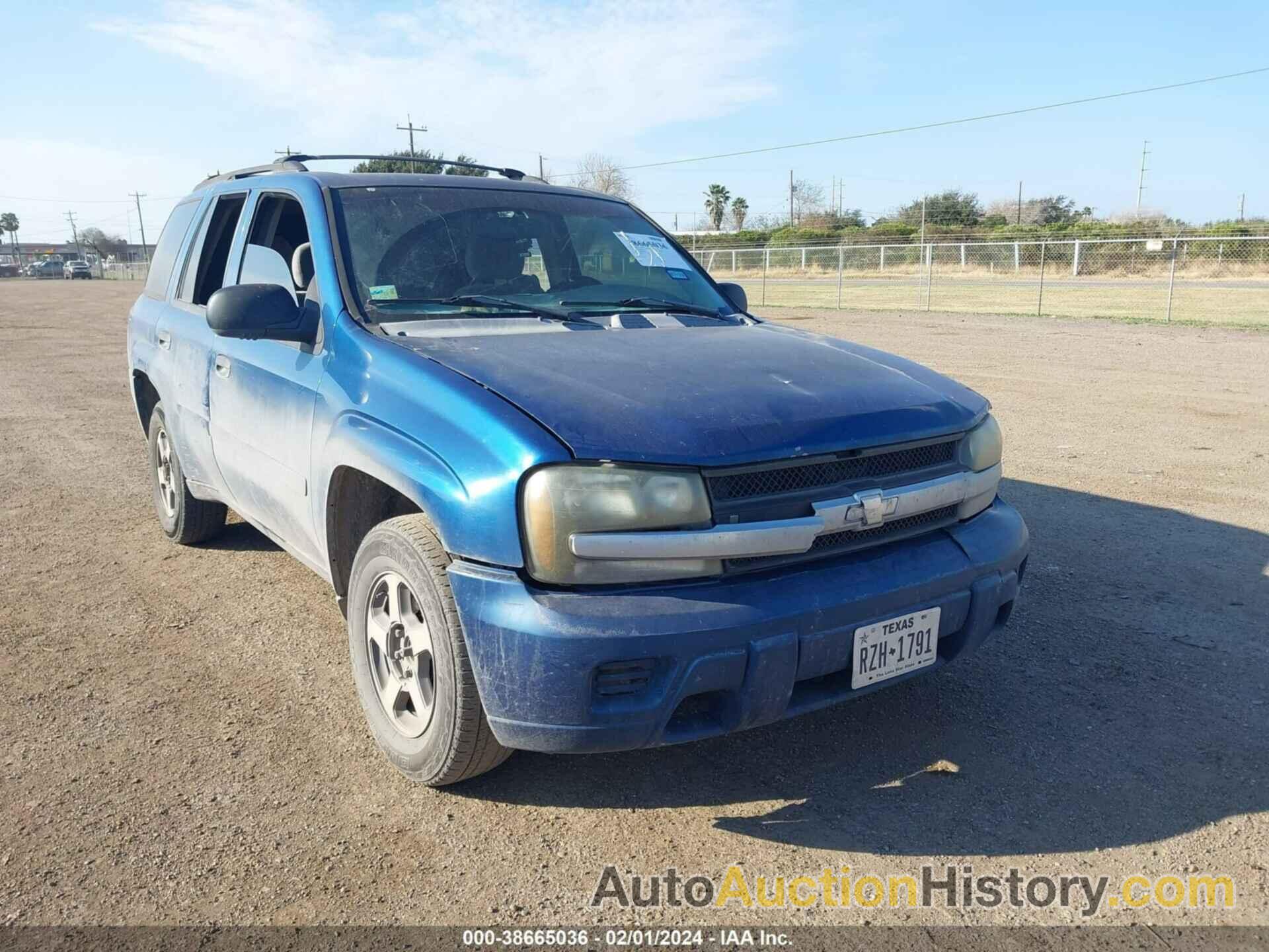 CHEVROLET TRAILBLAZER LS, 1GNDT13S662260466