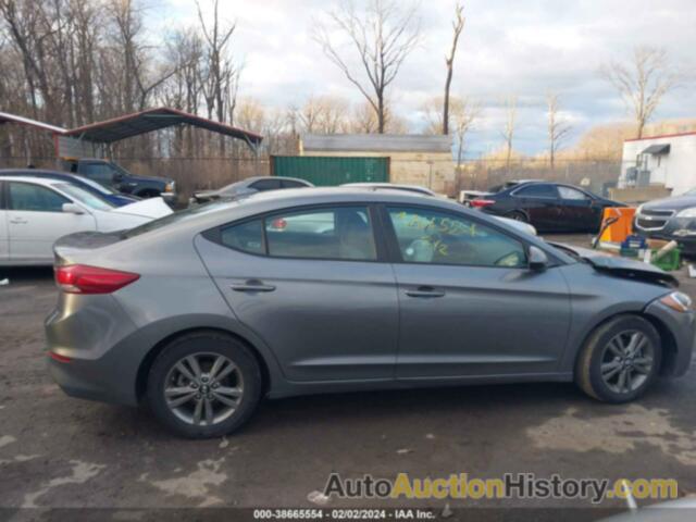 HYUNDAI ELANTRA SEL, 5NPD84LF9JH317880