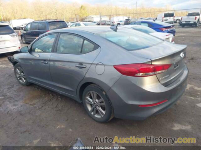 HYUNDAI ELANTRA SEL, 5NPD84LF9JH317880