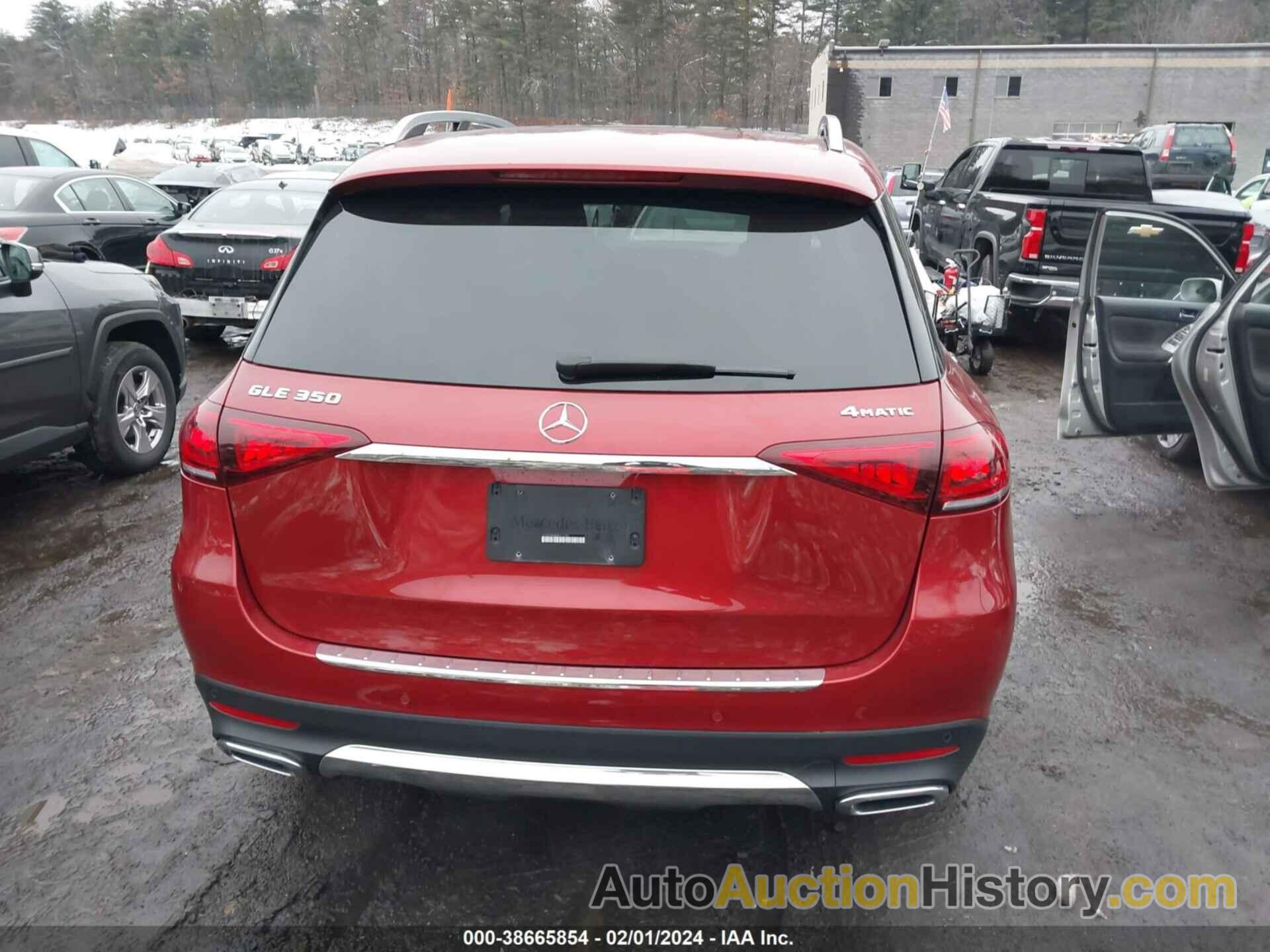 MERCEDES-BENZ GLE 350 4MATIC, 4JGFB4KB4MA411701