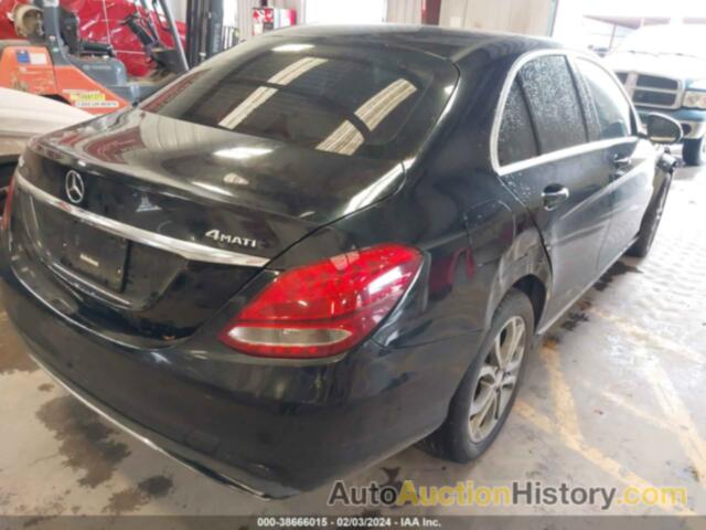 MERCEDES-BENZ C 300 4MATIC/LUXURY 4MATIC/SPORT 4MATIC, 55SWF4KB6FU017389