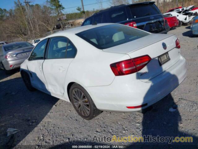 VOLKSWAGEN JETTA 1.8T SPORT, 3VWD17AJ5FM414912