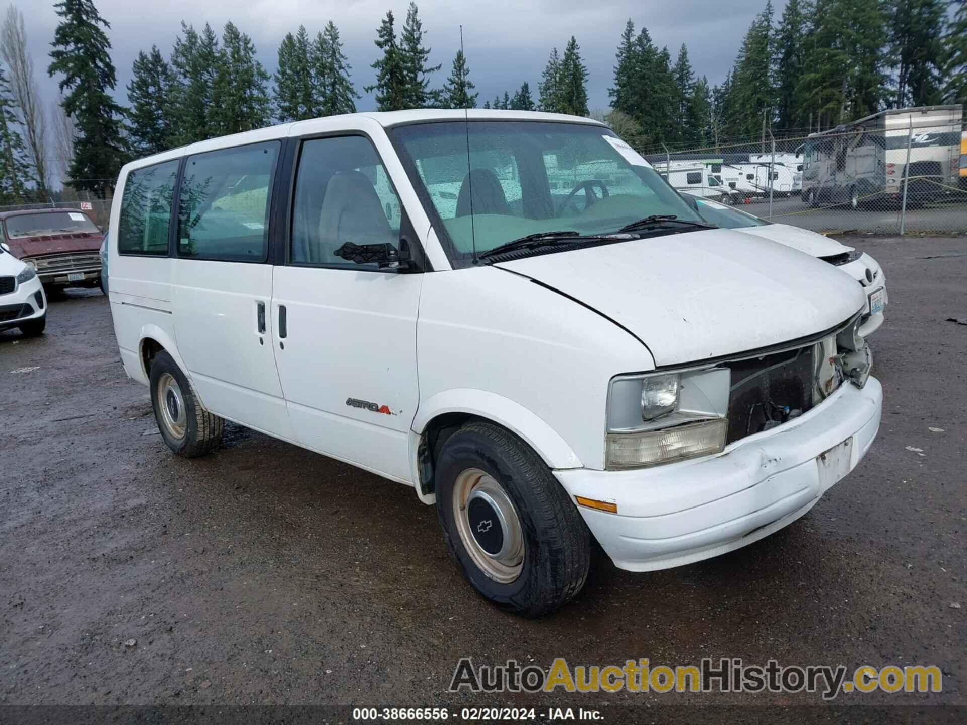 CHEVROLET ASTRO, 1GNEL19W2TB177689