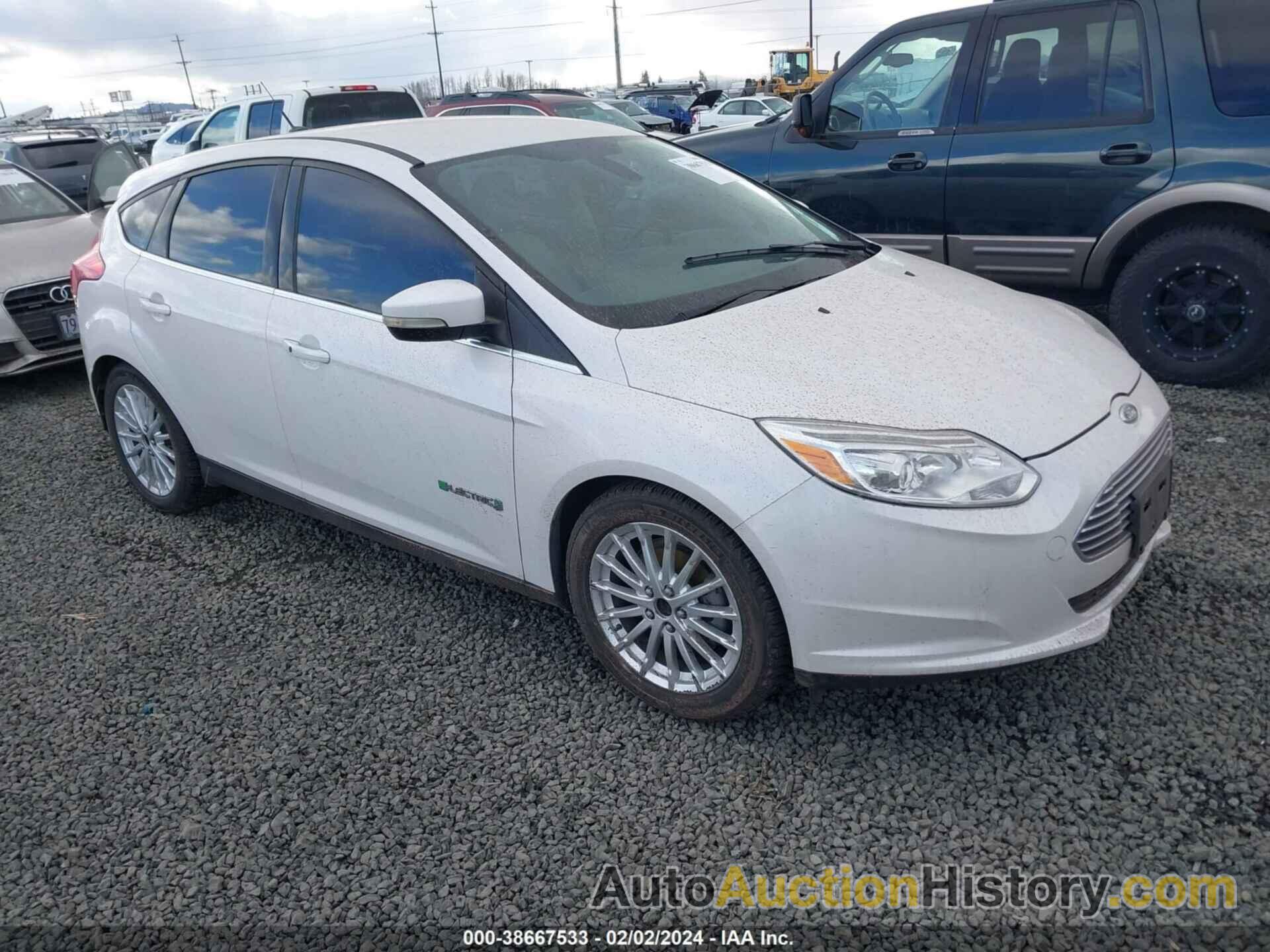 FORD FOCUS ELECTRIC, 1FAHP3R46CL458415