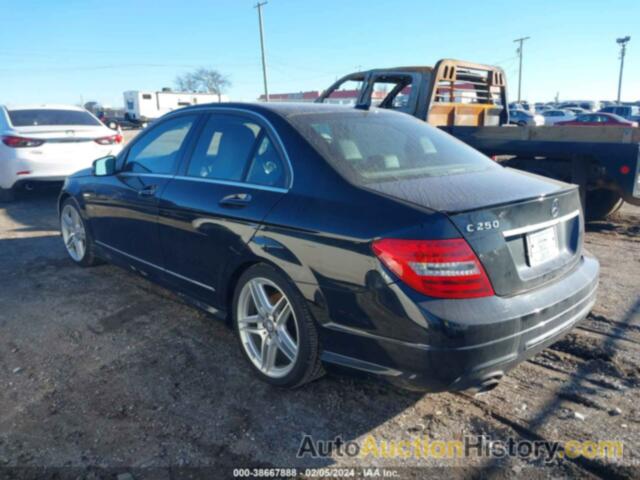 MERCEDES-BENZ C 250, WDDGF4HB7CR234698