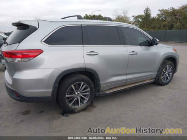 TOYOTA HIGHLANDER XLE, 5TDKZRFH3JS261900