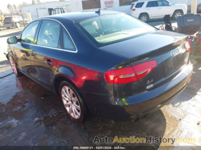 AUDI A4 2.0T PREMIUM, WAUBFAFLXDN050733