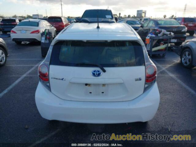 TOYOTA PRIUS C TWO, JTDKDTB33D1532834