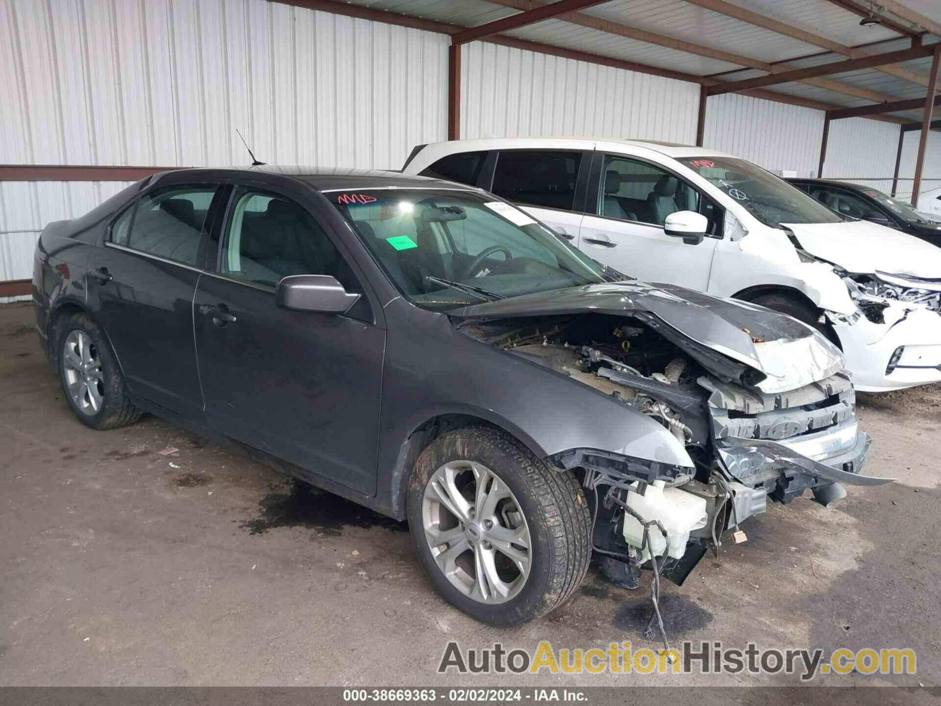 FORD FUSION SE, 3FAHP0HA4CR310464