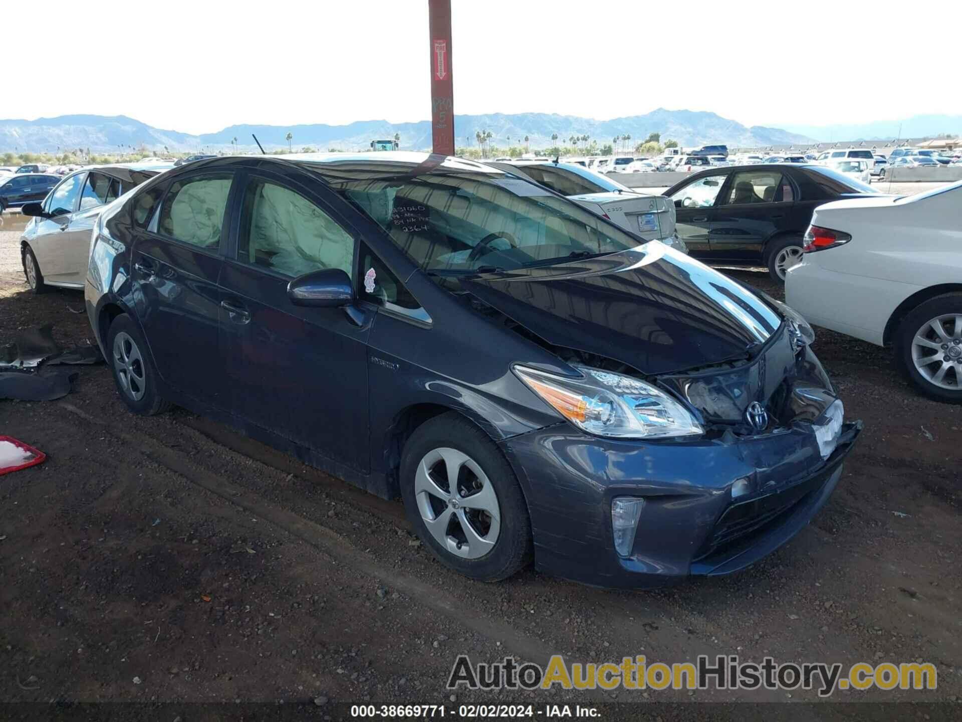 TOYOTA PRIUS, JTDKN3DU1F0412364