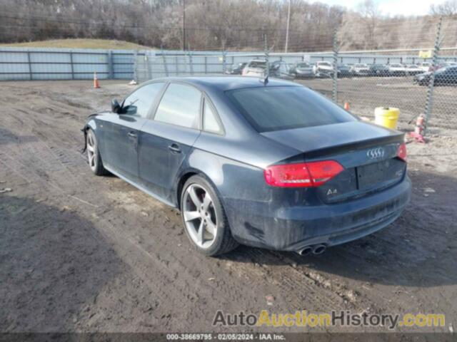 AUDI A4 2.0T PREMIUM, WAUKFAFL7CA072422