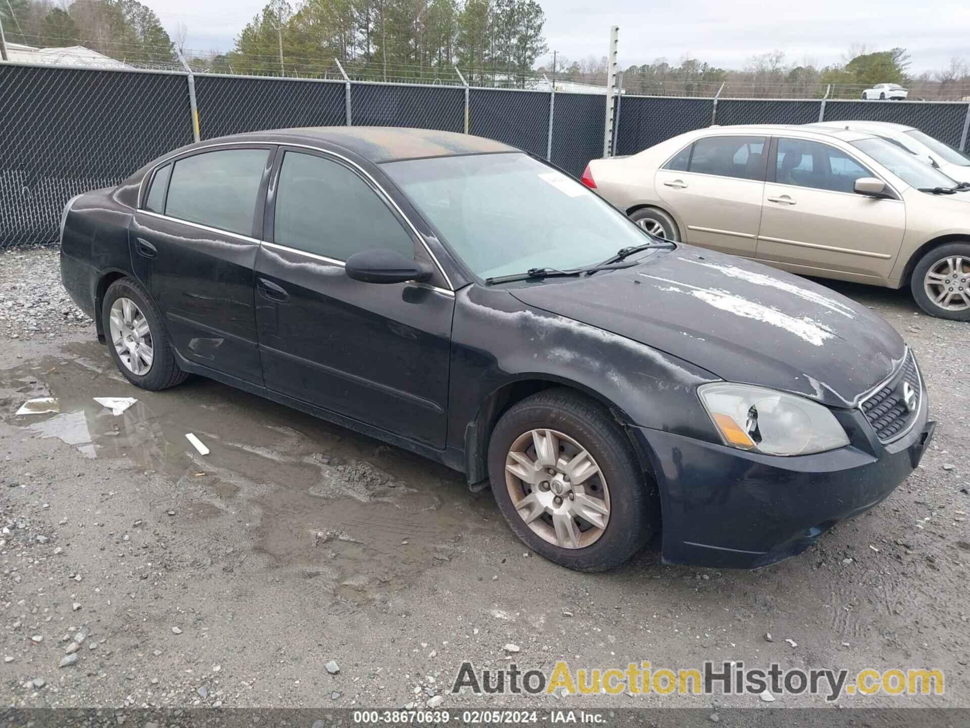 NISSAN ALTIMA 2.5 S, 1N4AL11D26C251554