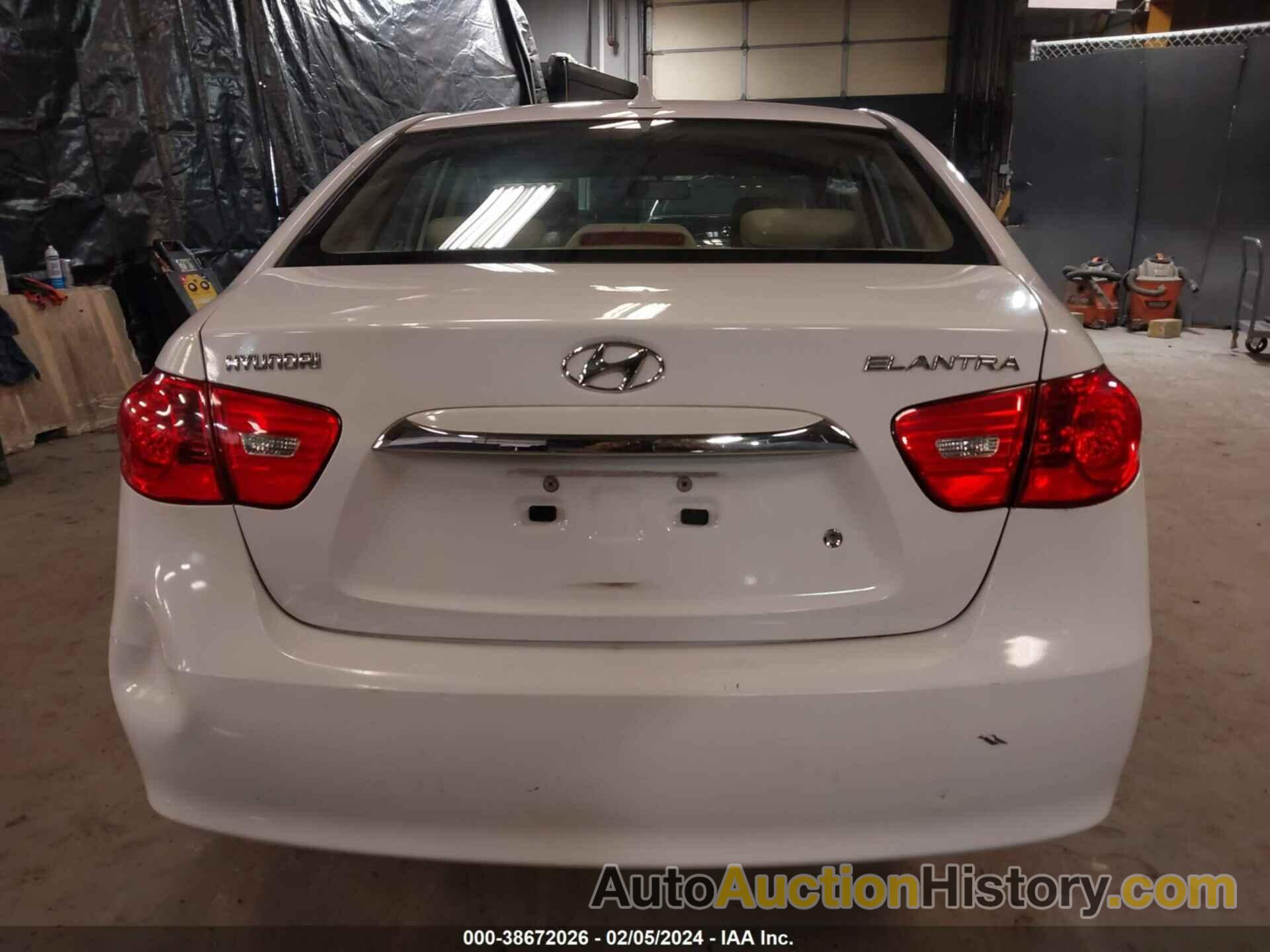 HYUNDAI ELANTRA GLS, KMHDU4AD8AU915988