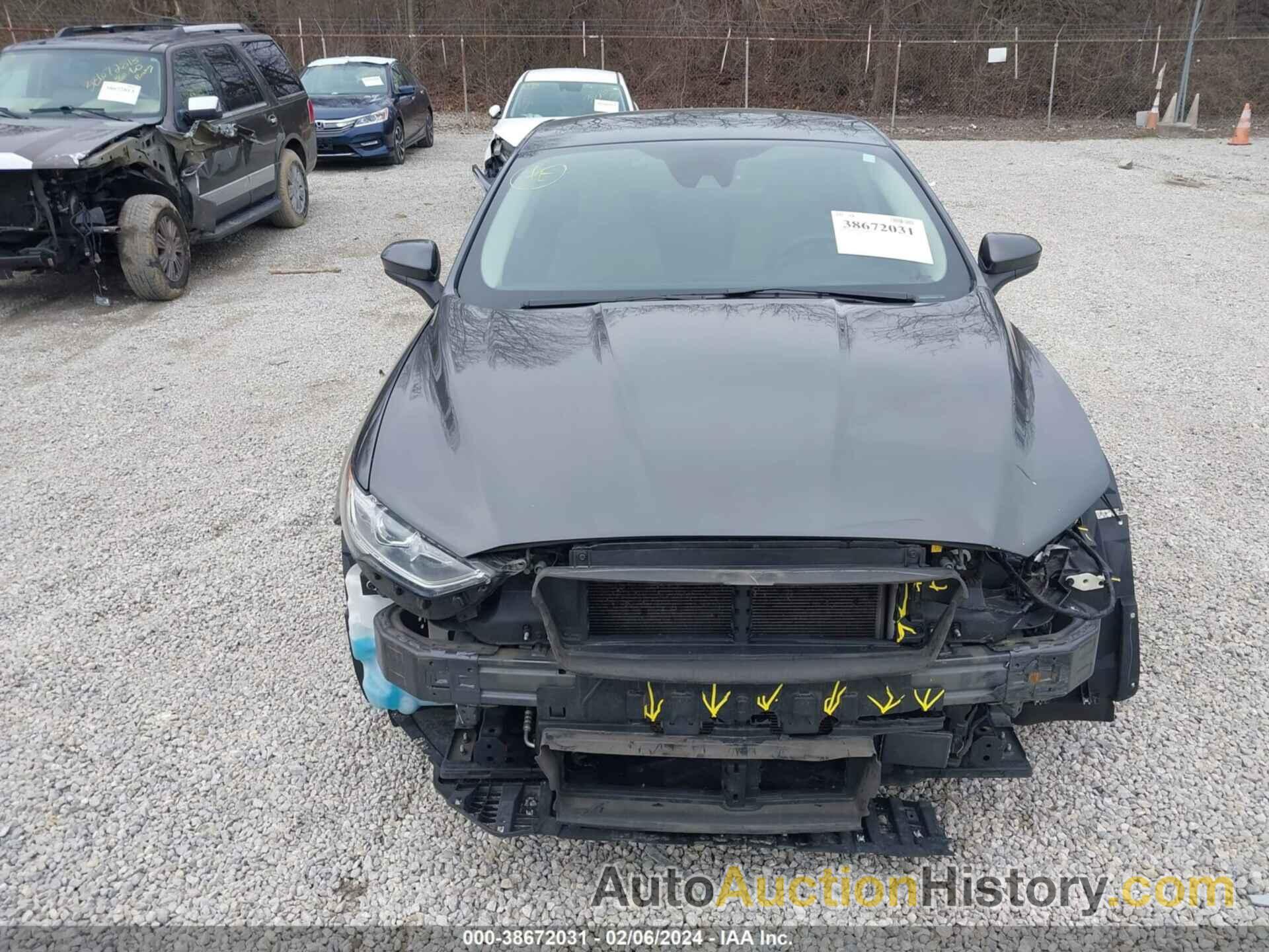 FORD FUSION S, 3FA6P0G74LR185494