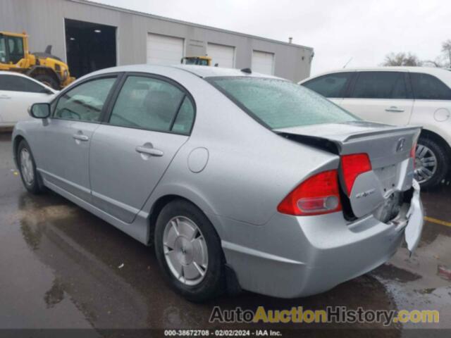 HONDA CIVIC HYBRID HYBRID, JHMFA36247S004504