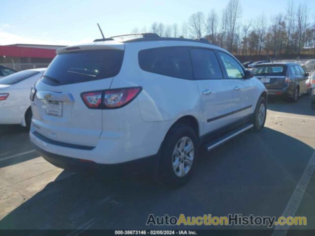 CHEVROLET TRAVERSE LS, 1GNKRFED2HJ295578