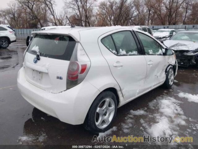 TOYOTA PRIUS C ONE, JTDKDTB35D1548517