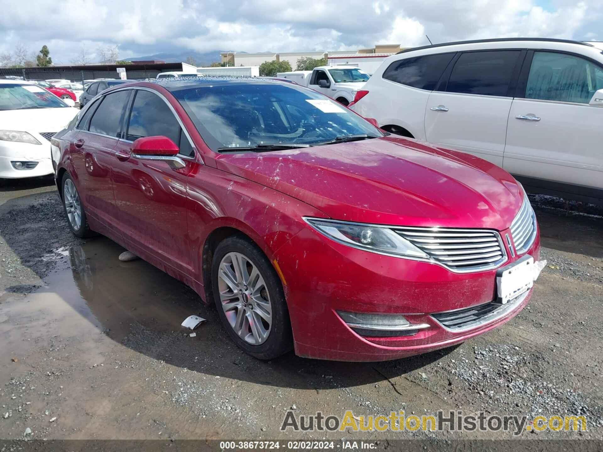 LINCOLN MKZ HYBRID HYBRID, 3LN6L2LU2DR814633