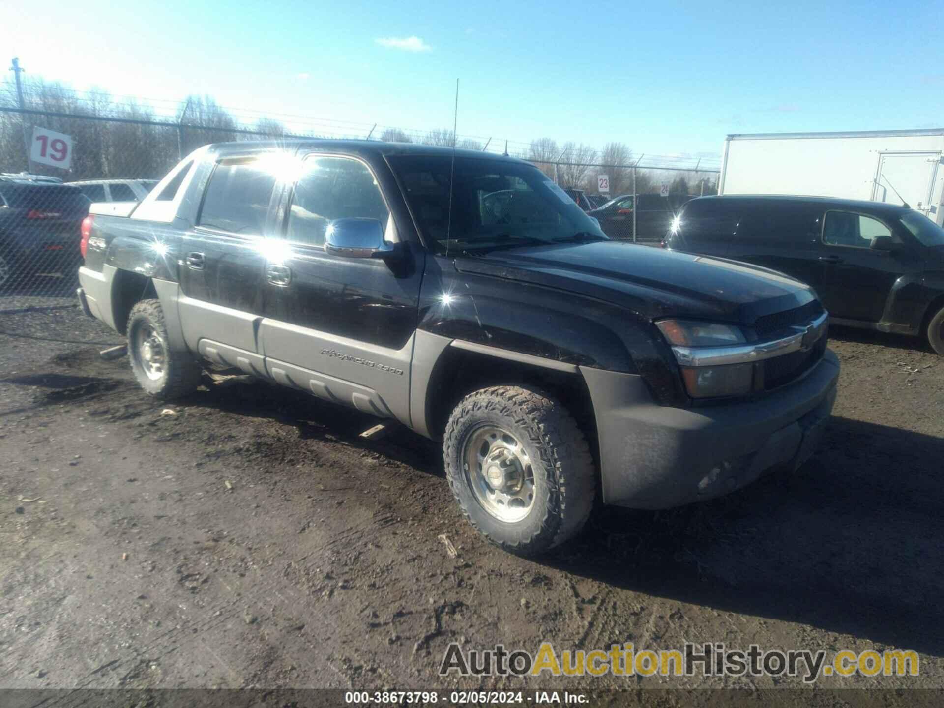 CHEVROLET AVALANCHE 2500, 3GNGK23G12G232755