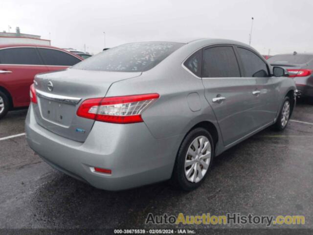 NISSAN SENTRA S, 3N1AB7APXDL723644