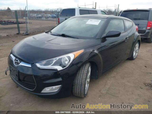 HYUNDAI VELOSTER BASE W/GRAY, KMHTC6AD9DU087707