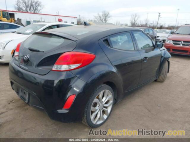 HYUNDAI VELOSTER BASE W/GRAY, KMHTC6AD9DU087707