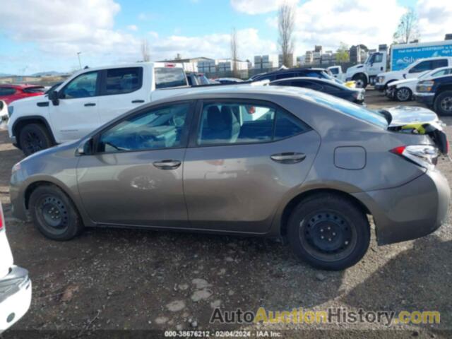 TOYOTA COROLLA LE, 2T1BURHE5JC032631