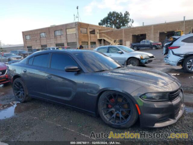 DODGE CHARGER SXT RWD, 2C3CDXBG3NH161776