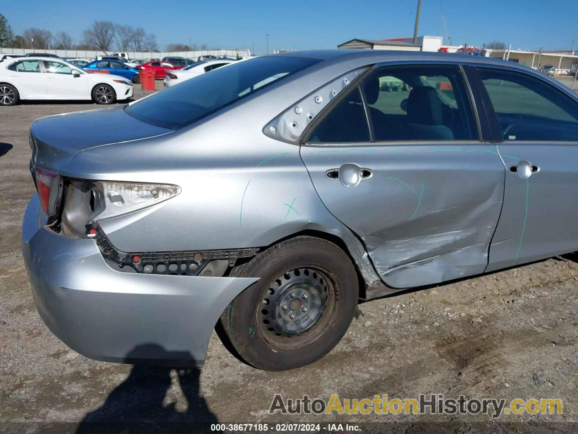 TOYOTA CAMRY LE, 4T1BF1FK9FU478730