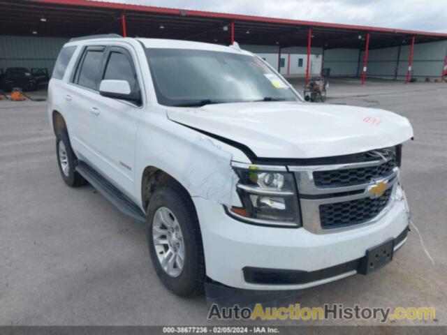 CHEVROLET TAHOE LS, 1GNSCAKC9HR367216