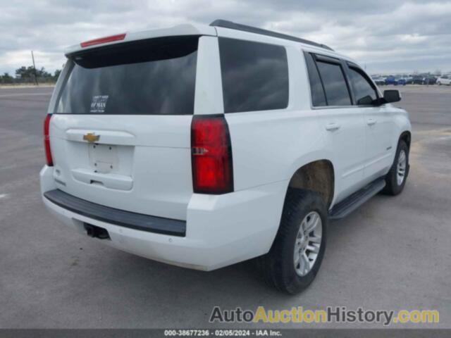 CHEVROLET TAHOE LS, 1GNSCAKC9HR367216