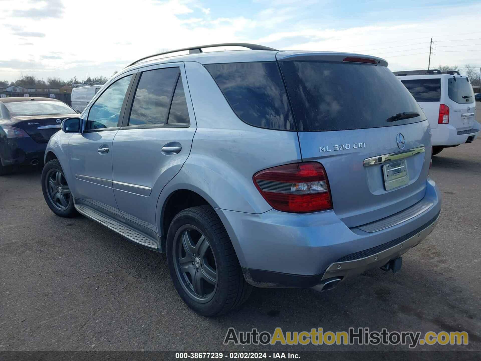 MERCEDES-BENZ ML 320 CDI 4MATIC, 4JGBB22E88A321261