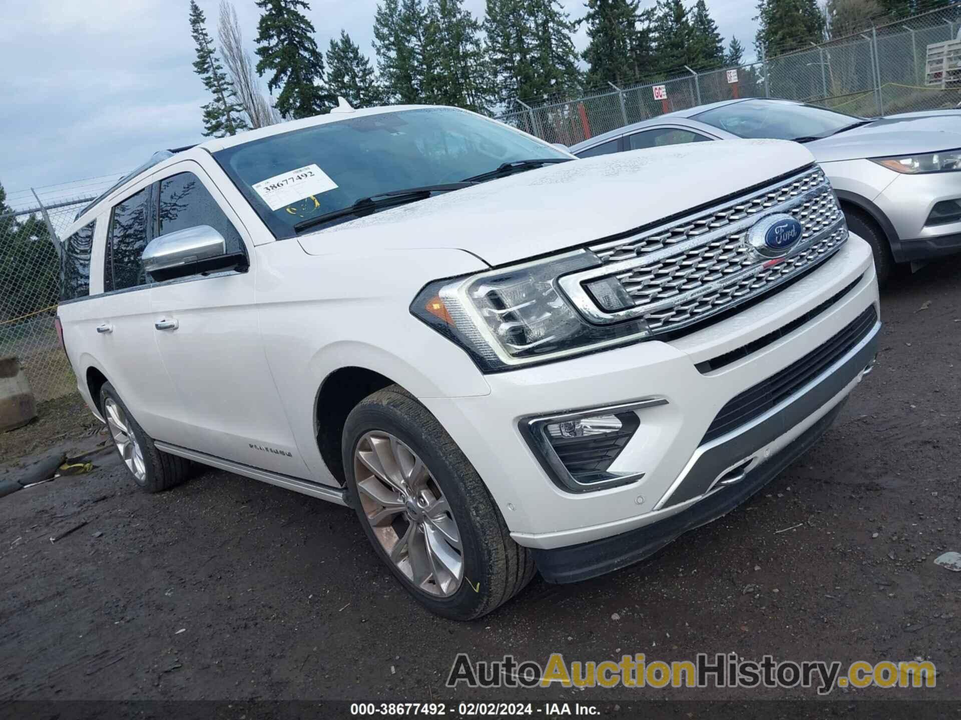 FORD EXPEDITION MAX PLATINUM, 1FMJK1MT7KEA23687