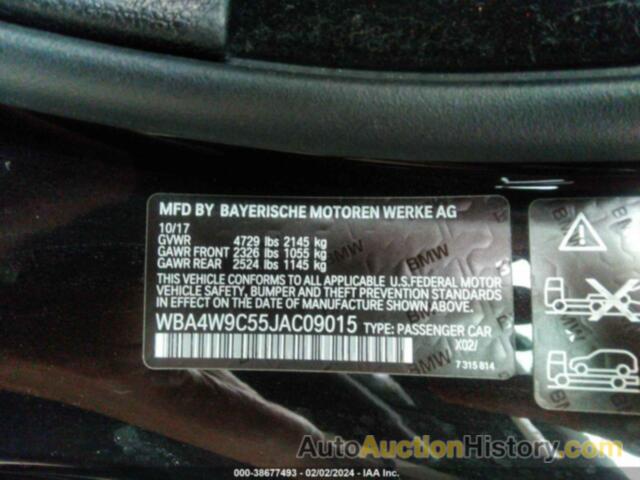 BMW 440I XDRIVE, WBA4W9C55JAC09015