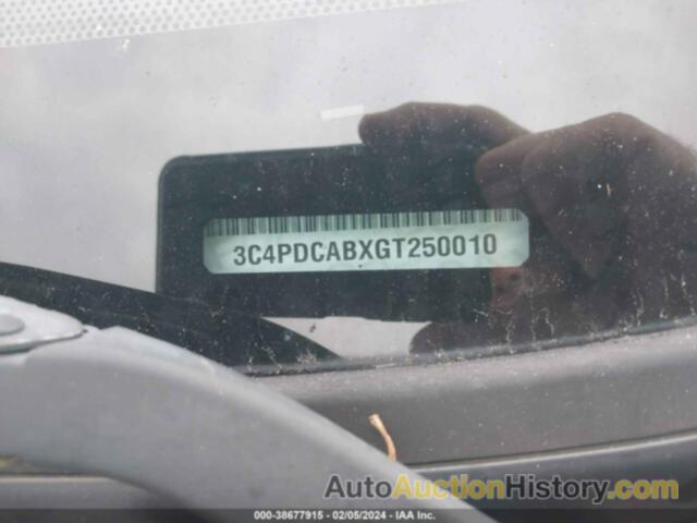 DODGE JOURNEY SE, 3C4PDCABXGT250010