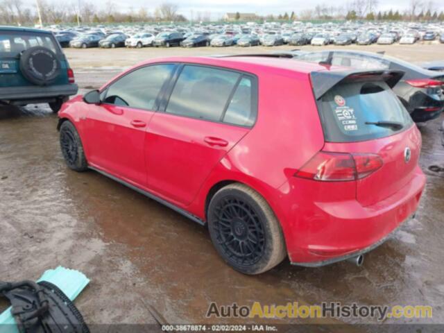 VOLKSWAGEN GOLF GTI 2.0T AUTOBAHN 4-DOOR, 3VW5T7AU7FM032759