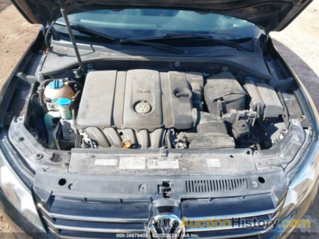 VOLKSWAGEN PASSAT 2.5L SE, 1VWBP7A36DC105388